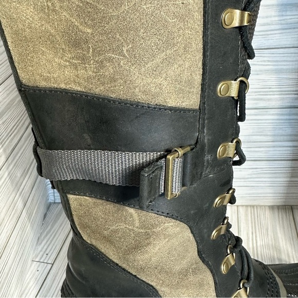 Sorel Conquest Carly Boots Womens Leather Waterproof Tall boots - Picture 6 of 13